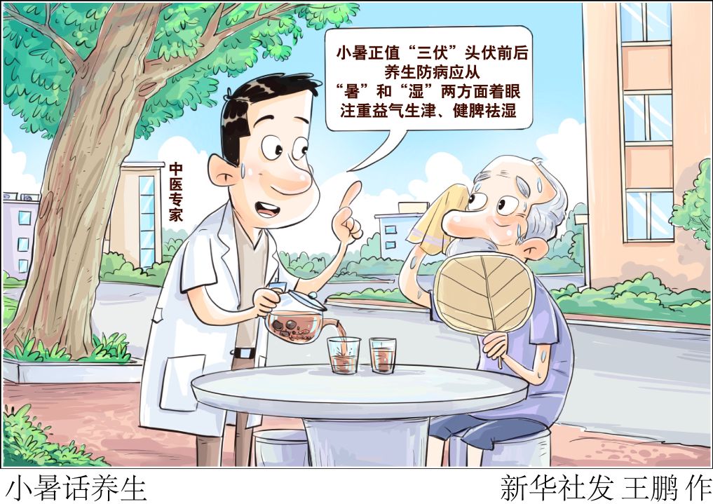 中医说小暑：清心解暑，“清淡”过夏